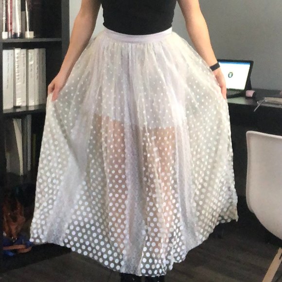 Free People Fairy Enchanted Tulle Skirt - Picture 8 of 14